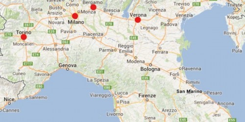 BERGAMO, TORINO, MILANO, VERONA: LIVE FOREVER!!!