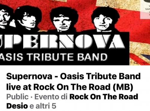 QUESTA SERA SUPERNOVA LIVE AL “ROCK ON THE ROAD - DESIO“!!!